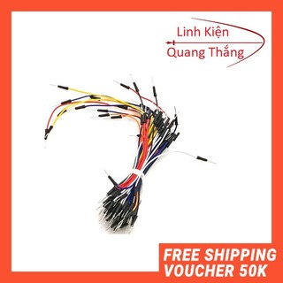 65 Dây Cắm Đực Đực Dây cắm test board-linhkiendientu