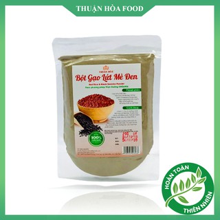 Bột Gạo Lứt Mè Đen 200gr THUẬN HÒA FOOD - Ngừa Bệnh Tim Mạch, Giúp Giảm Cân Tự Nhiên