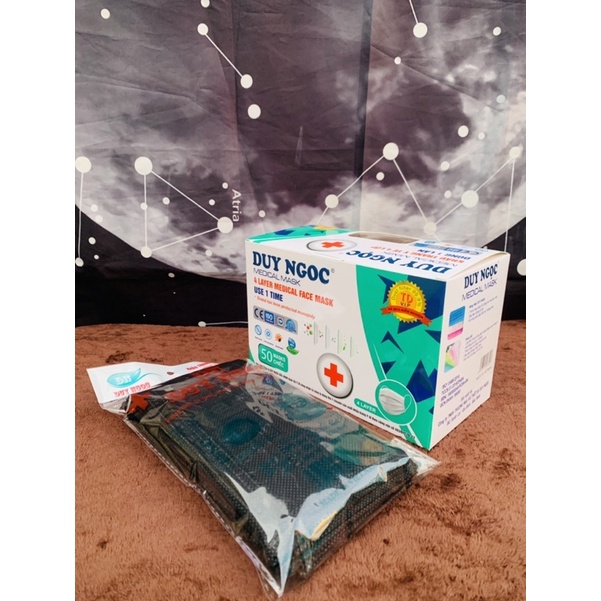 Khẩu Trang Y Tế DUY NGỌC Eco Mask 4 Lớp Kháng Khuẩn  Duy Ngọc Official