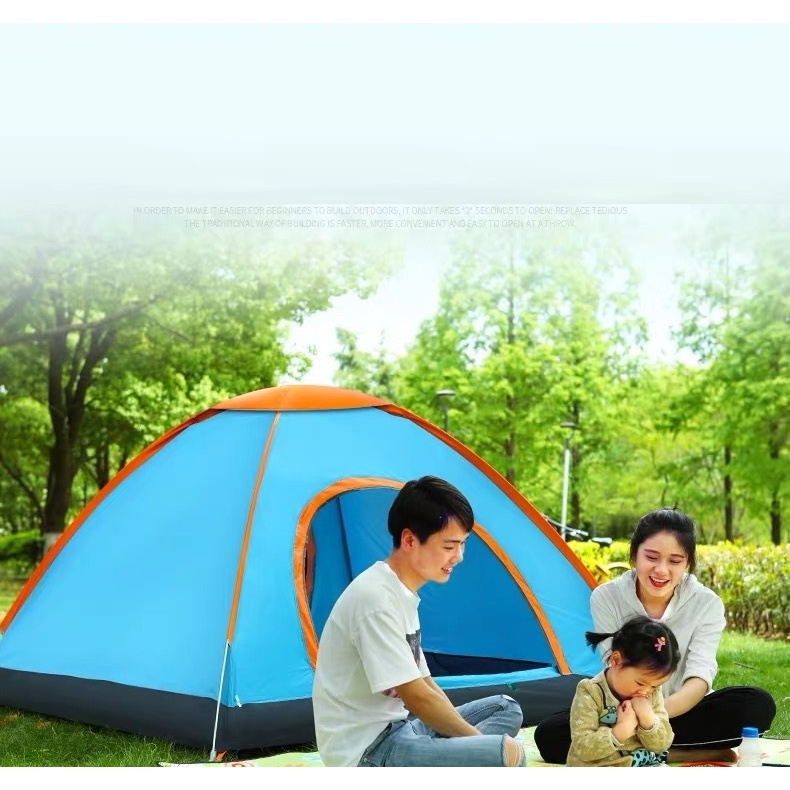 [Rẻ vô địch] Lều cắm trại tự bung picnic du lịch chống mưa chống nước tia bức xạ thông gió 2 chiều nhiều kích thước