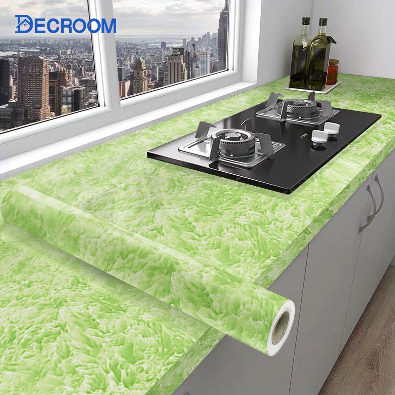 DECROOM Giấy dán tường nhà bếp nước chống dầu mỡ dễ dàng lau chùi rộng 60cm*3m/1m