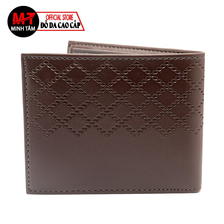 Ví nam Minh Tâm da PVC cao cấp , thời trang nam Minh Tâm MT417 , đen hoặc nâu | BigBuy360 - bigbuy360.vn