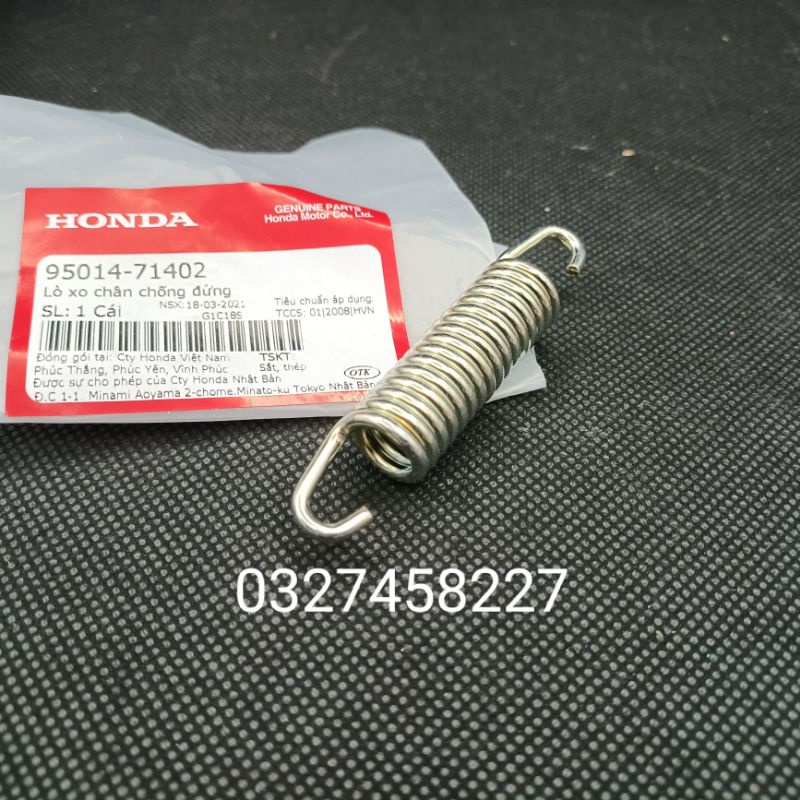 Lò xo chân chống đứng xe DREAM, WAVE, FUTURE zin honda