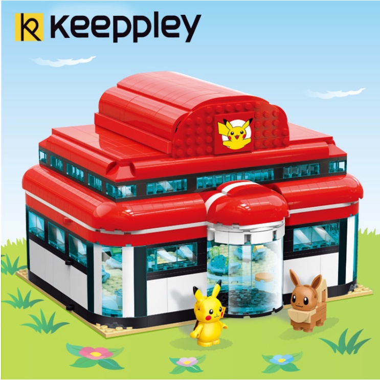 △Bộ Đồ Chơi Lắp Ráp Lego Nhân Vật Pokemon Pokémon Pokemon Độc Đáo