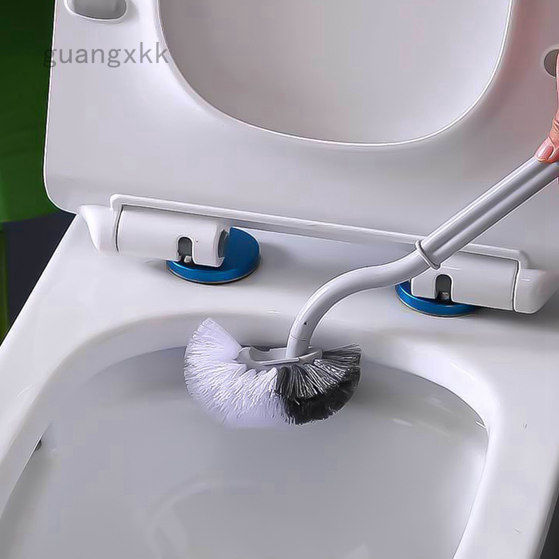 Bàn Chải Vệ Sinh Toilet Lông Mềm Hai Mặt Phong Cách Nhật Bản