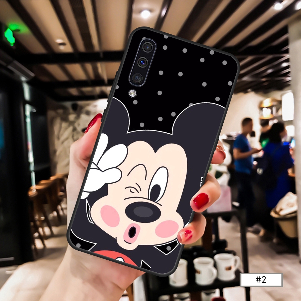 Ốp điện thoại nhựa dẻo in hình chuột Mickey Minnie dễ thươngSAMSUNG A10 A20 A30 A50 J4+ J6+ A9 A2 Core J2 Pro J2 Pime