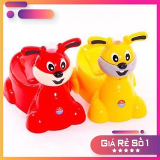 Bô Vệ Sinh Cho Bé Hình Thỏ Có Nhạc Nhựa Việt Nhật Cao Cấp -  dụng cụ vệ sinh cho bé tiện lợi