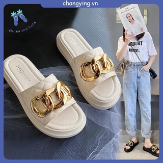 Dép Quai Ngang Đế Dày Chống Trượt Thời Trang Mới