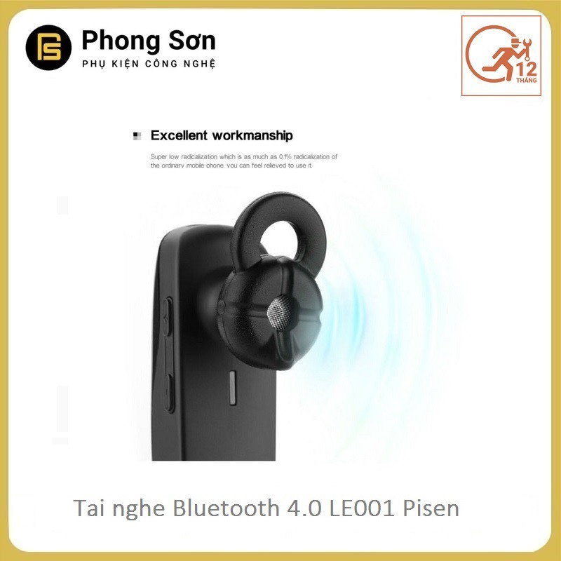 Tai Nghe Bluetooth Pisen Le001,  Chính Hãng -  Pisen Vn002 - Bảo Hành 12 Tháng