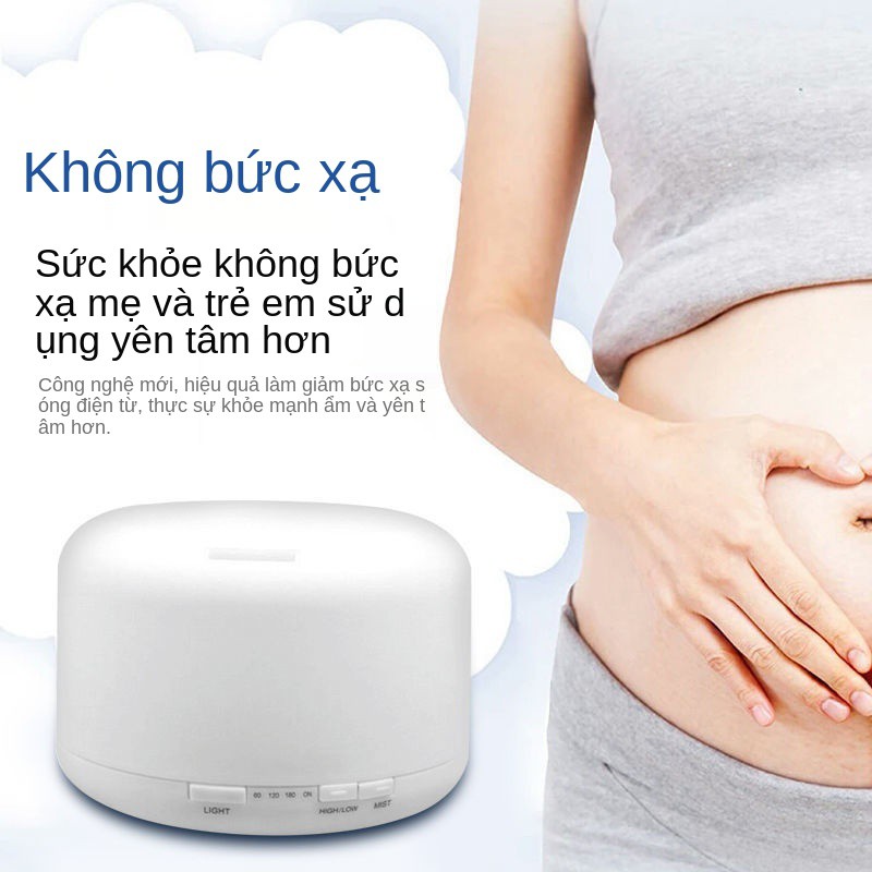 Máy tạo ẩm không khí, phòng ngủ gia đình tập thể, đèn xông tinh dầu cắm điện im lặng , thơm dạng xịt công suất lớn