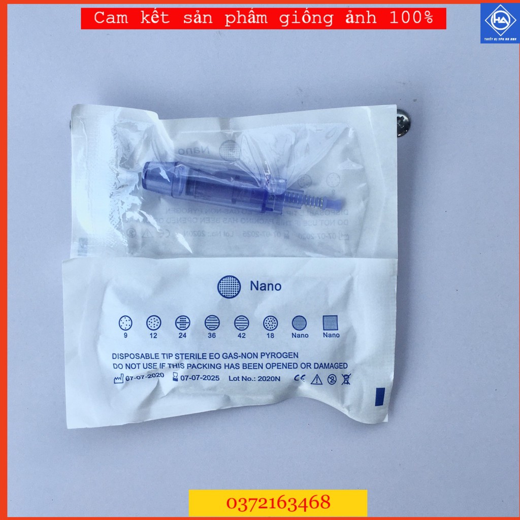 Kim nano xanh Kim 12 Kim 36 kim dành cho máy Dr Pen để cấy tảo cấy phấn | BigBuy360 - bigbuy360.vn