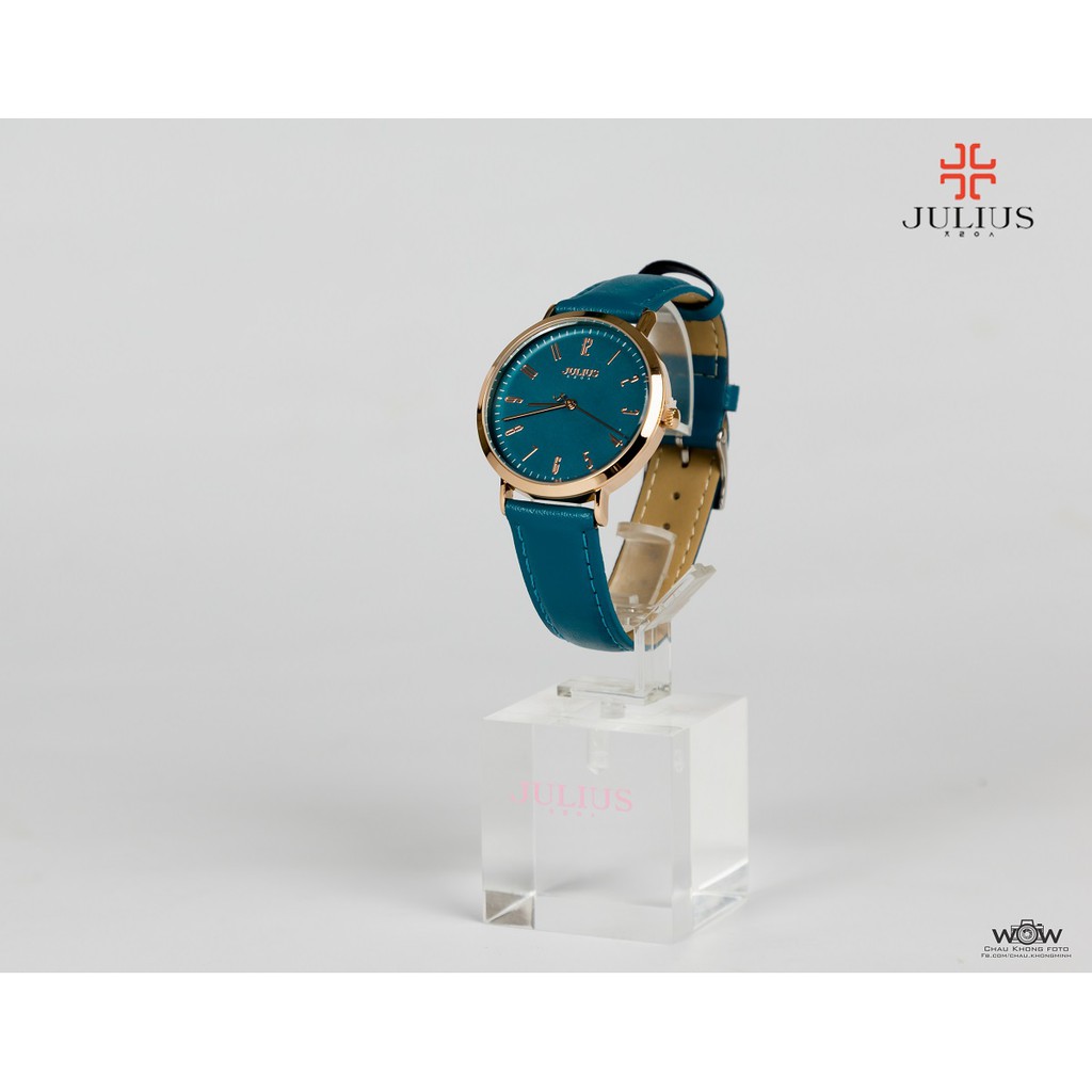 Đồng hồ nữ JA-1017 Julius Hàn Quốc dây da