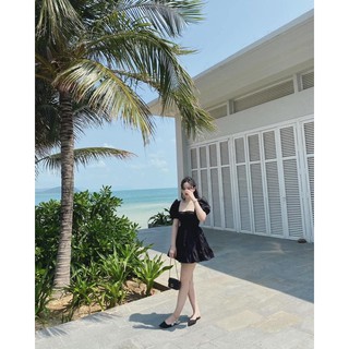 váy cúp ngực xoè tầng