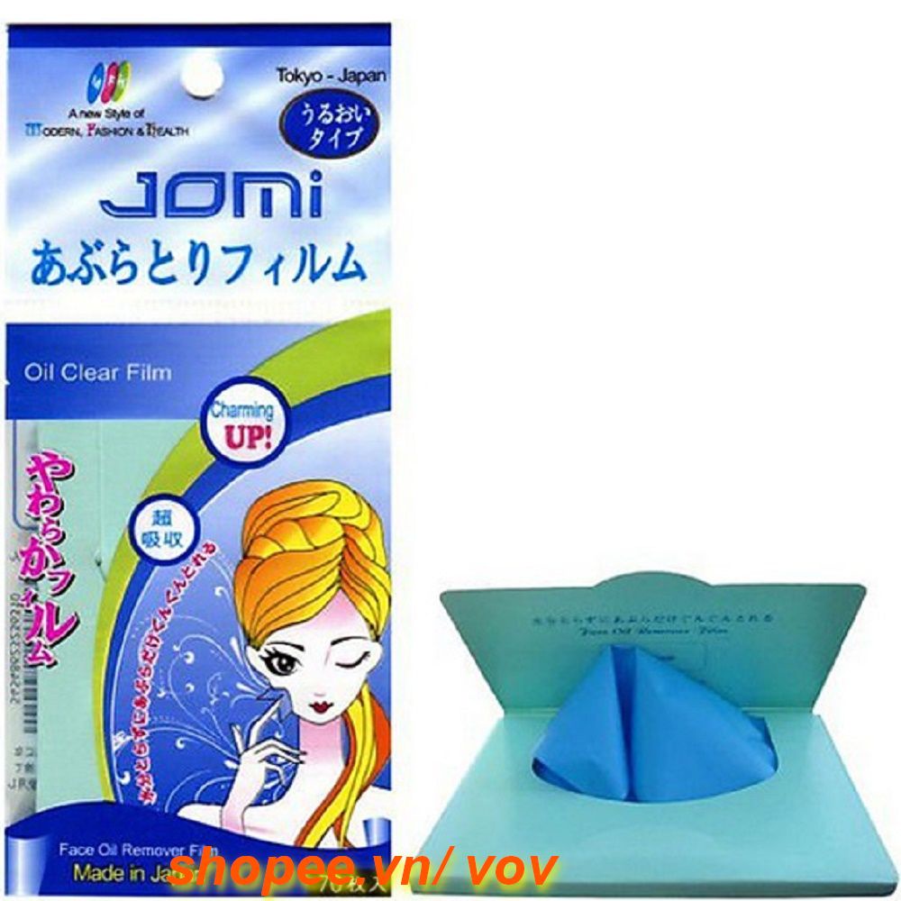 Phim Thấm Dầu Jomi 70 Tờ Oil Clear Film 100% chính hãng, vov cung cấp và bảo trợ. | BigBuy360 - bigbuy360.vn