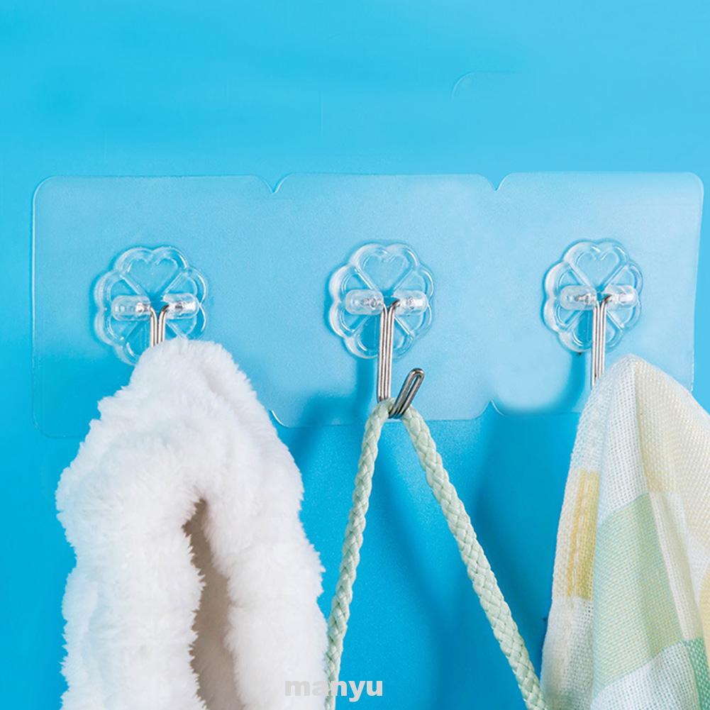 10 Pcs Hanger Bathroom Seamless 
