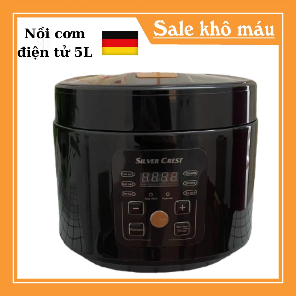 Nồi cơm điện Silver Crest 5l của Đức nhập khẩu - Chuẩn EU
