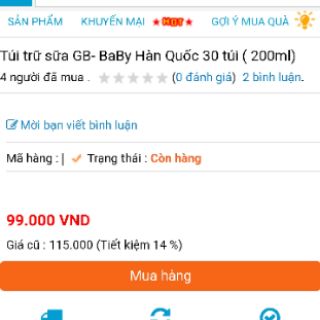 Túi trữ sữa