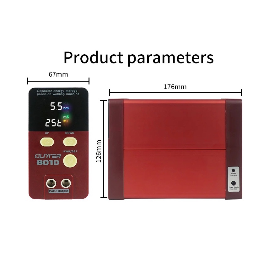 Máy Hàn Điểm Glitter 801D