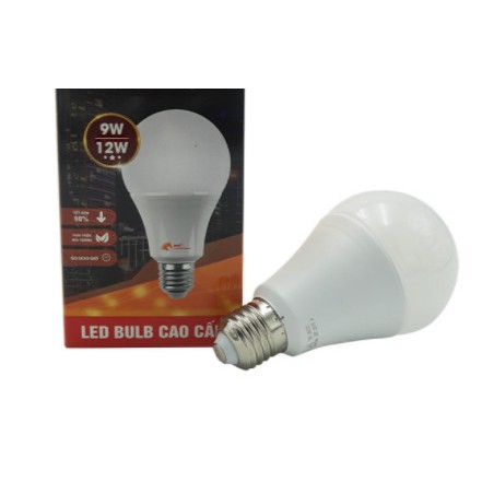 Bóng đèn Radar cảm ứng ĐÈN BULB TRÒN PLUS 9W B3 thông minh tự động bật tắt vào buổi tối khi có người đi qua, đèn LED cảm