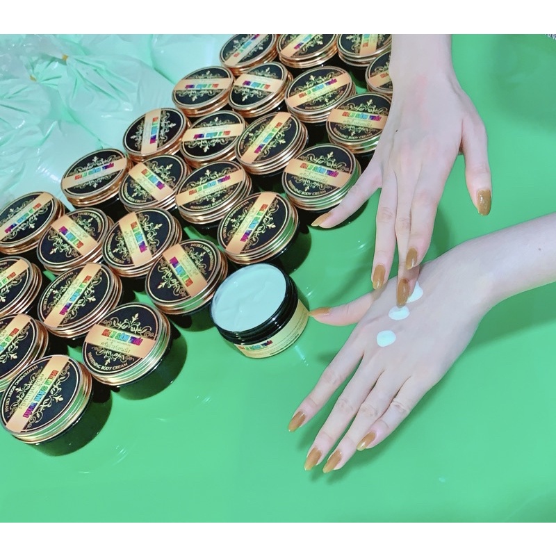 KEM BODY SÂM THÁI SIÊU TRẮNG Chuyên Dùng Cho Da Ngâm Đen Sử Dụng