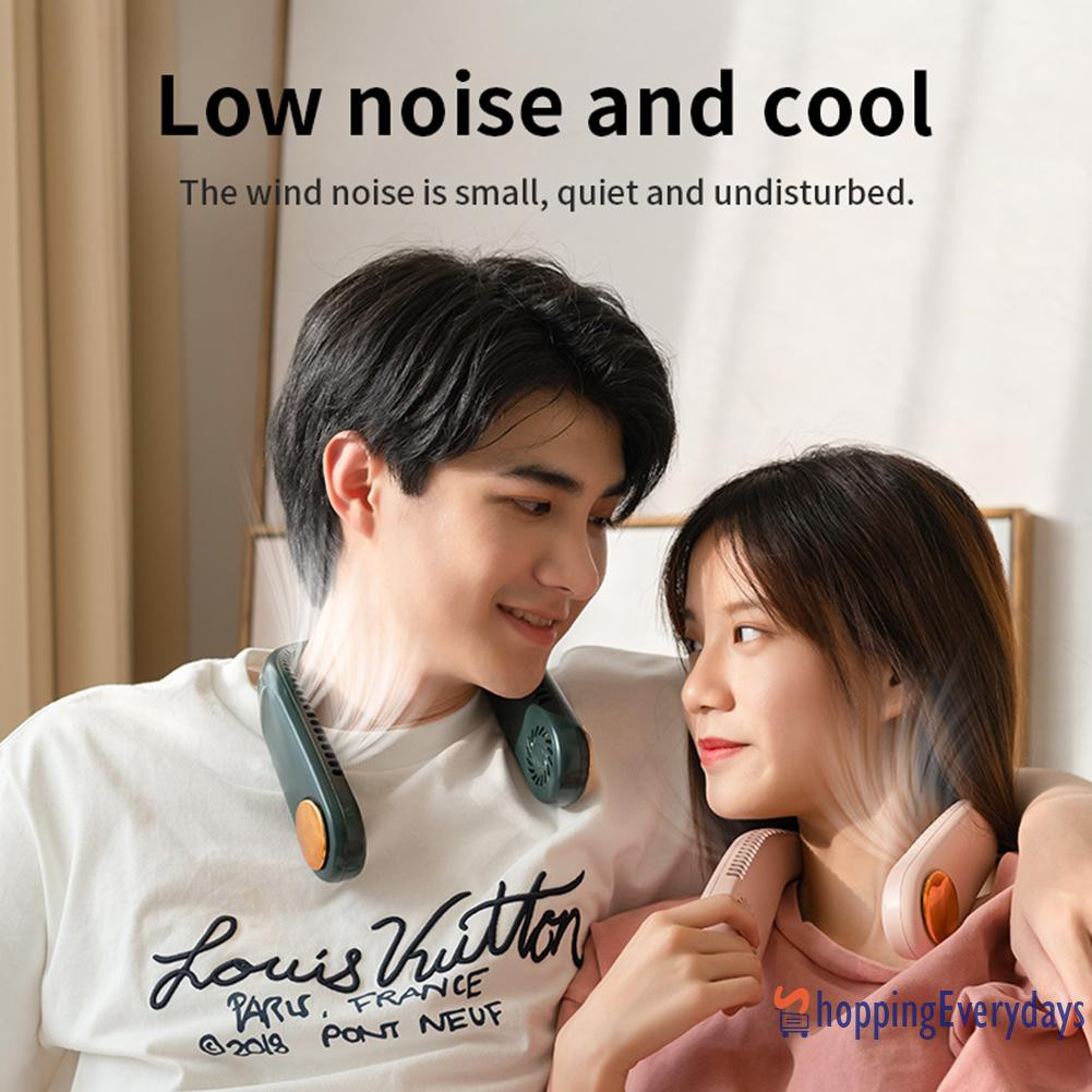 Quạt Thể Thao Mini Không Cánh Ws35 Sạc Usb Tiện Lợi