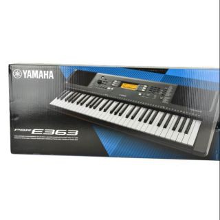 Đàn Yamaha PSR E363 Mới 100%, Tặng kèm nhiều đồ chơi âm nhạc và khóa học online