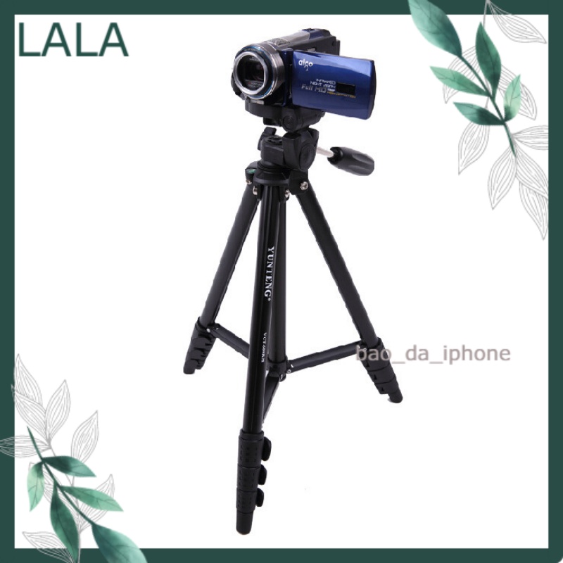 Tripod - Chân máy ảnh / Điện thoại Yunteng 680 gọn nhẹ chắc chắn chất liệu nhôm cao cấp