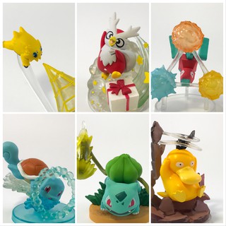 Mô hình Bửu Bối Thần Kì: Bulbasaur, Squirtle, Psyduck, Joltik, Delibird, Porygon