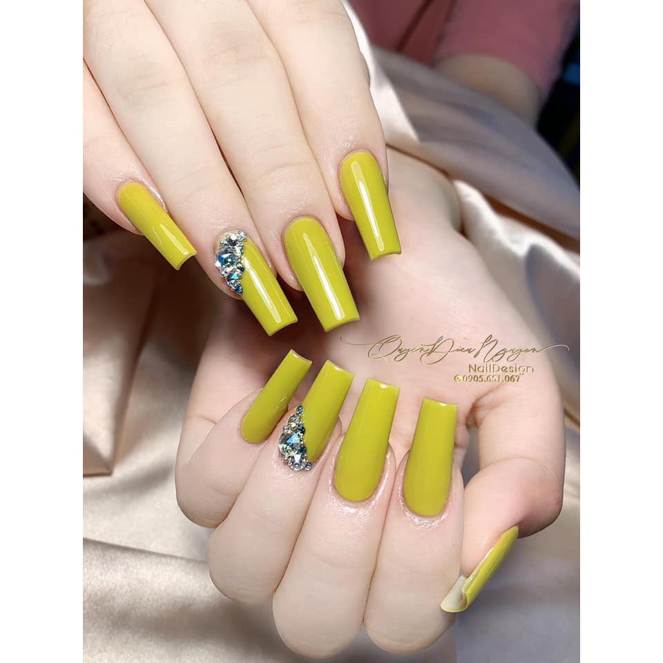 Sơn gel màu xanh cốm BNS HOT 2021 -15ml