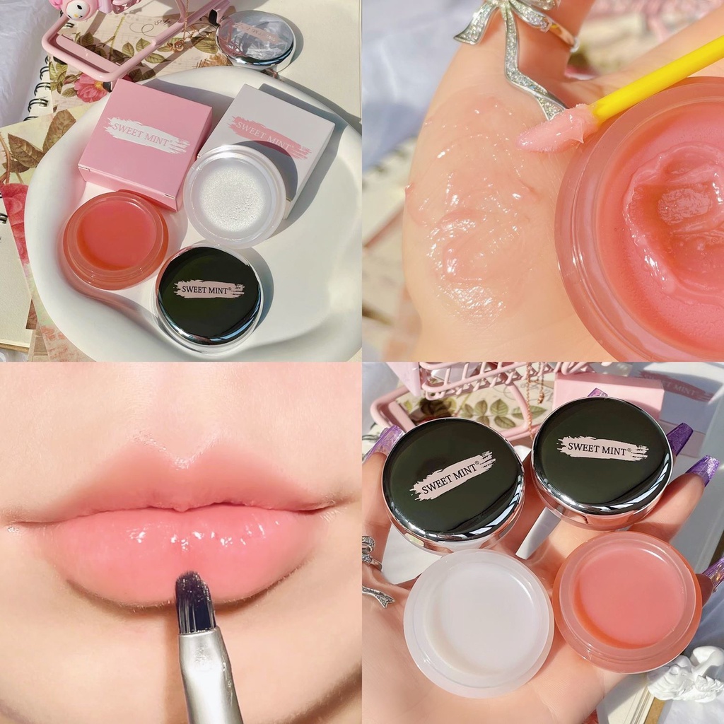 Son Dưỡng Môi Chiết Xuất Bạc Hà Ngọt Ngào Lâu Trôi Dưỡng Ẩm Nuôi Dưỡng Làm Sáng Đường Viền Môi
