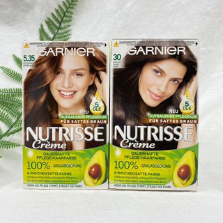 Thuốc Nhuộm Tóc Garnier Nutrisse Phủ bạc cho tóc - chuẩn Đức