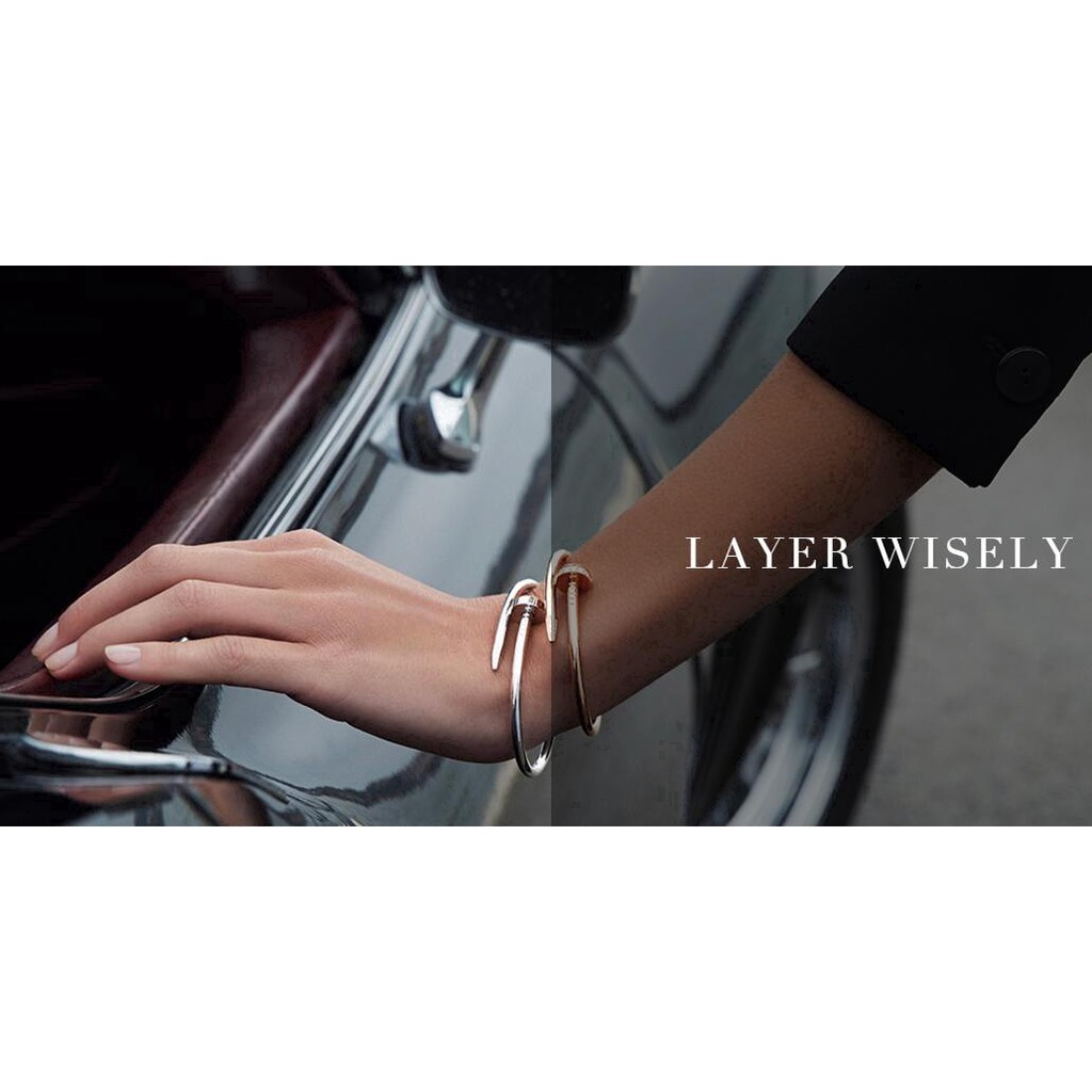 Rose Gold JUSTE UN CLOU BRACELET with DIAMONDS and BOX | BigBuy360 - bigbuy360.vn