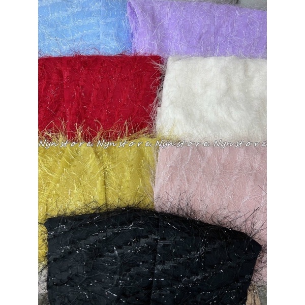 Đầm Lông Vũ Đủ Màu