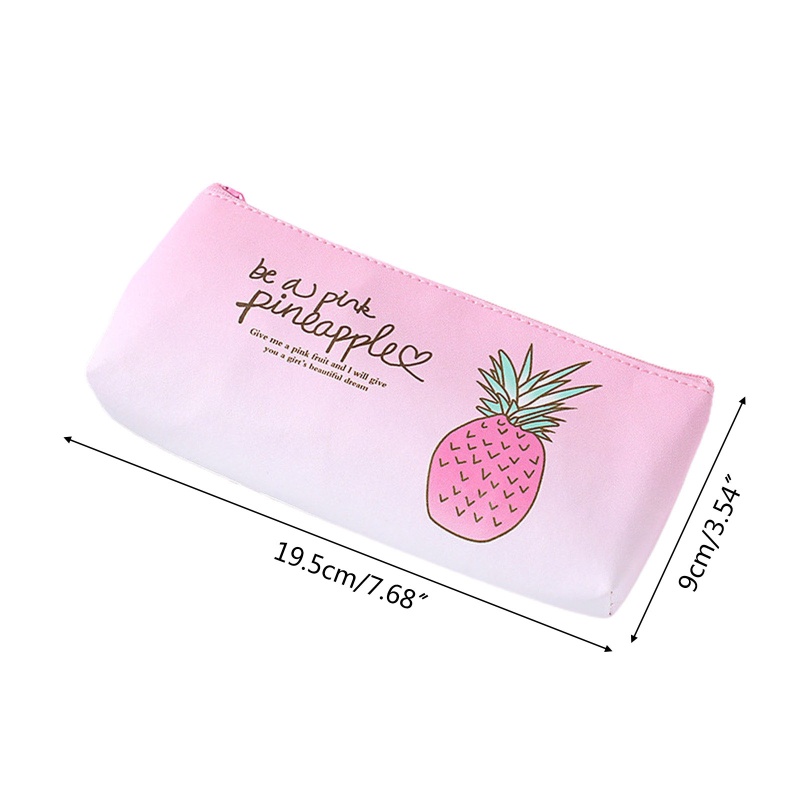 Ví Đựng Bút Hình Quả Dứa Dễ Thương Dành Cho Nữ
