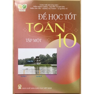 Sách - để học tốt toán 10 tập một