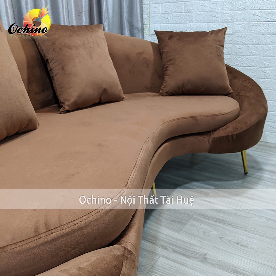 Ghế Sofa Phòng Khách Có Tựa Lưng Phong Cách Bắc Âu Hiện Dại Dài 1M8 ( Đủ Màu)