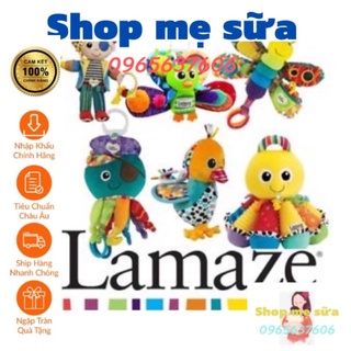 Treo nôi lamaze ,kèm gặm nướu , leng keng phát triển đa giác quan cho bé