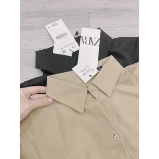 VÁY SƠ MI CỔ ĐỨC BÓP EO BASIC SIÊU HOT