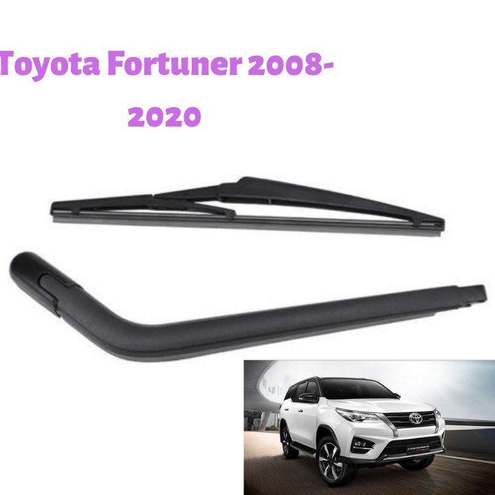 Bộ Cần Và Chổi Gạt Mưa Sau Xe Siêu Bền Dành Cho Dòng Xe Toyota Fortuner 2008-2020