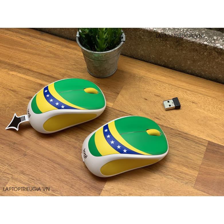 Chuột không dây Logitech M238 Brazil  - Chính hãng
