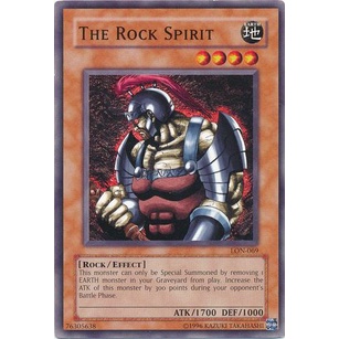 Thẻ bài Yugioh - TCG - The Rock Spirit / LON-069'