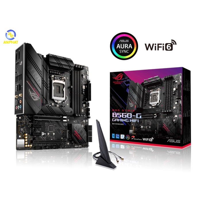 Giá quá TỐT -Bo Mạch Chủ Mainboard ASUS ROG STRIX B560-G GAMING WIFI + Bluetooth New 100%