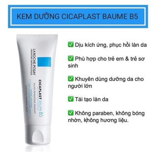 💦  𝐊𝐄𝐌 𝐃𝐔̛𝐎̛̃𝐍𝐆 𝐏𝐇𝐔̣𝐂 𝐇𝐎̂̀𝐈 𝐃𝐀 LA ROCHE-POSAY CICAPLAST BAUME B5 - Pháp  💦