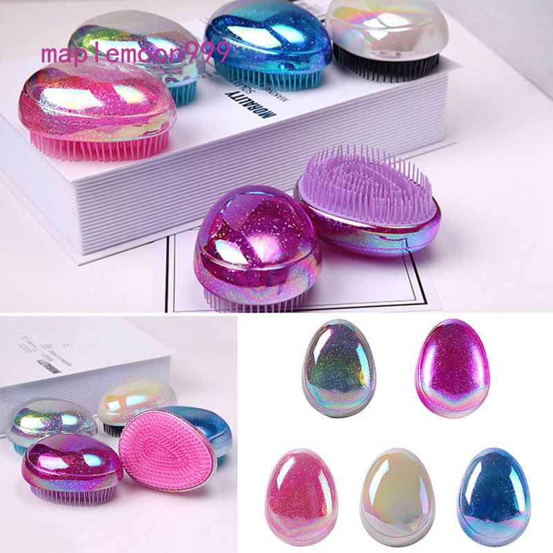 Bàn chải massage da đầu thiết kế đầu tròn mềm tiện dụng