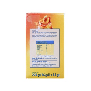 Trà Lipton Ice Tea vị đào hộp 224g ( 16 gói x 14g )