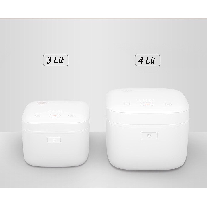 Nồi Cơm Điện Xiaomi Cao Tần Thông Minh Công Suất 1130W Dung Tích 3L - 4L Lòng Nồi Dày 3mm Bảo Hành 6 Tháng