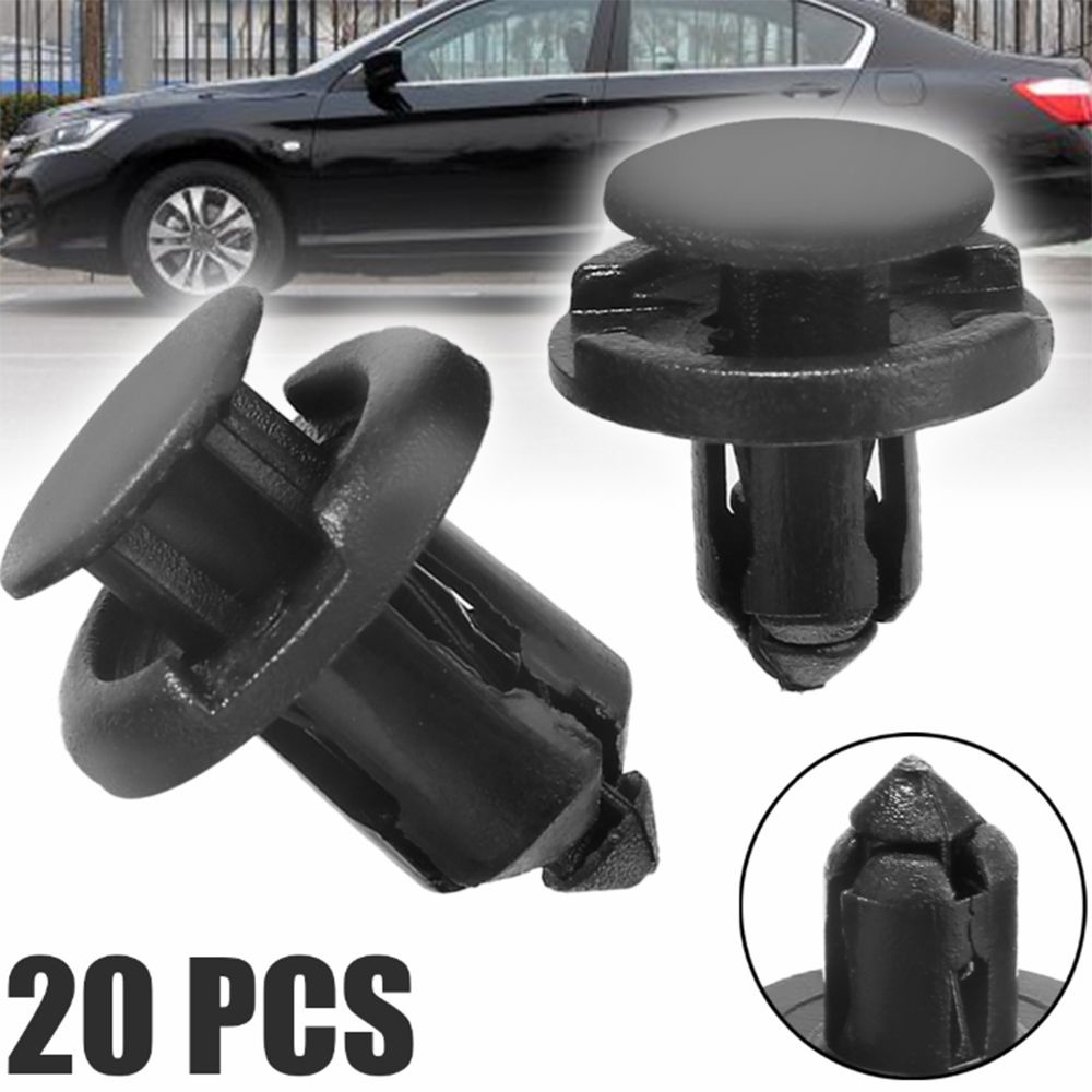 20 Đinh tán nhựa 8mm 10mm cho nắp động cơ xe hơi