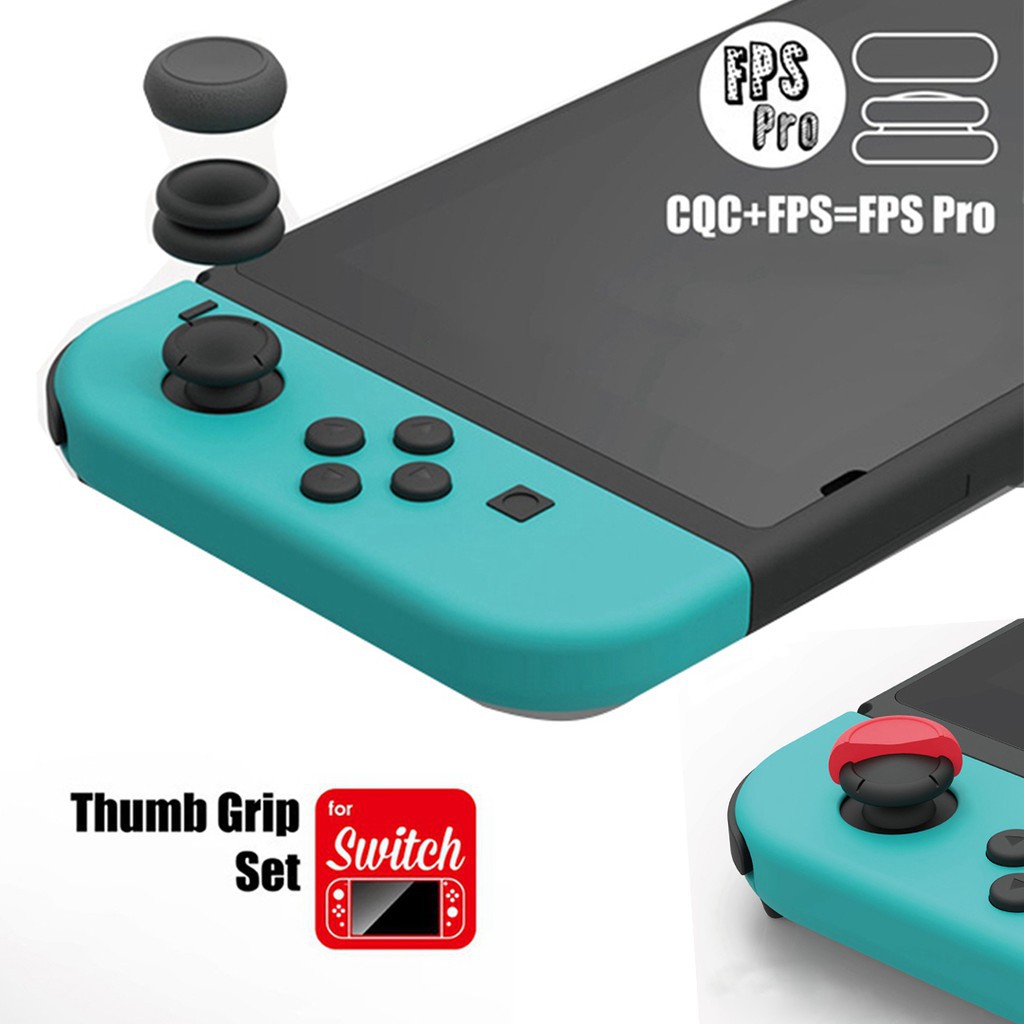 Sale 70% Set 6 nút vặn cần điều khiển bằng ngón cái cho máy game Nintendo Switch,Blue + Red Giá gốc 227,000 đ - 72A115-1