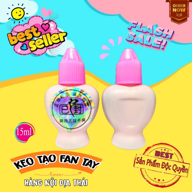 Keo Tạo Fan Thái 5ml - 10ml - 15ml Giá Siêu Rẻ_Siêu GÔM CHÂN