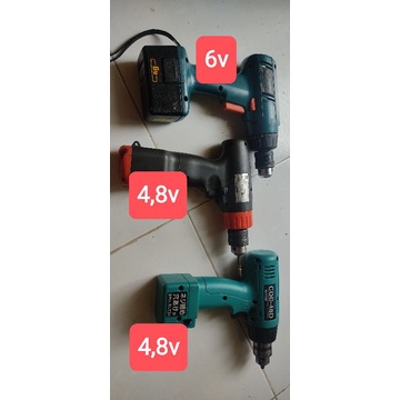Máy khoan pin Nhật bãi 4,8v 6v 7,2vfull chức năng